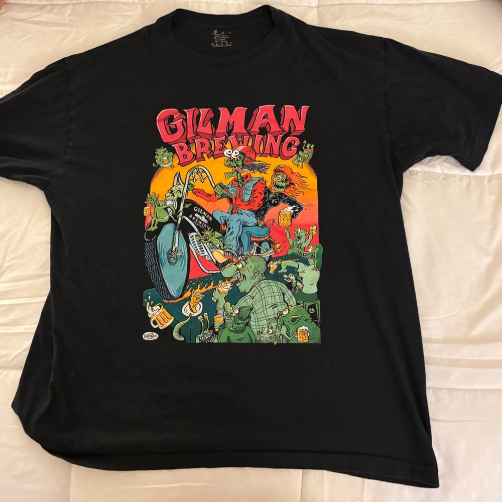 Black Graphic Tee